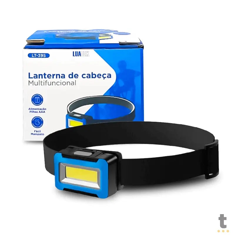 Lanterna de Cabeça Head Light Multifuncional LED Luatek - LT-395 Truedata